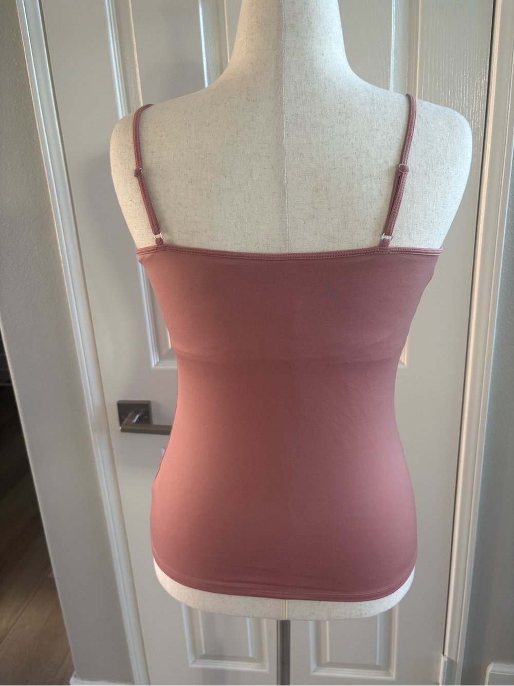 WHBM | Adjustable Tank with built in bra | Deep Rose | Sz L - Picture 2 of 3